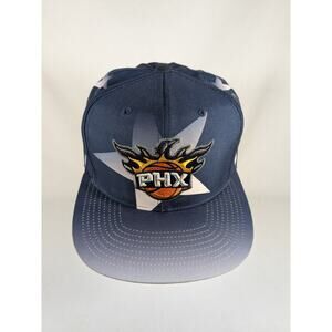 Mitchell Ness Phoenix Suns Hat Men's Adjustable Blue Stars Snapback USA